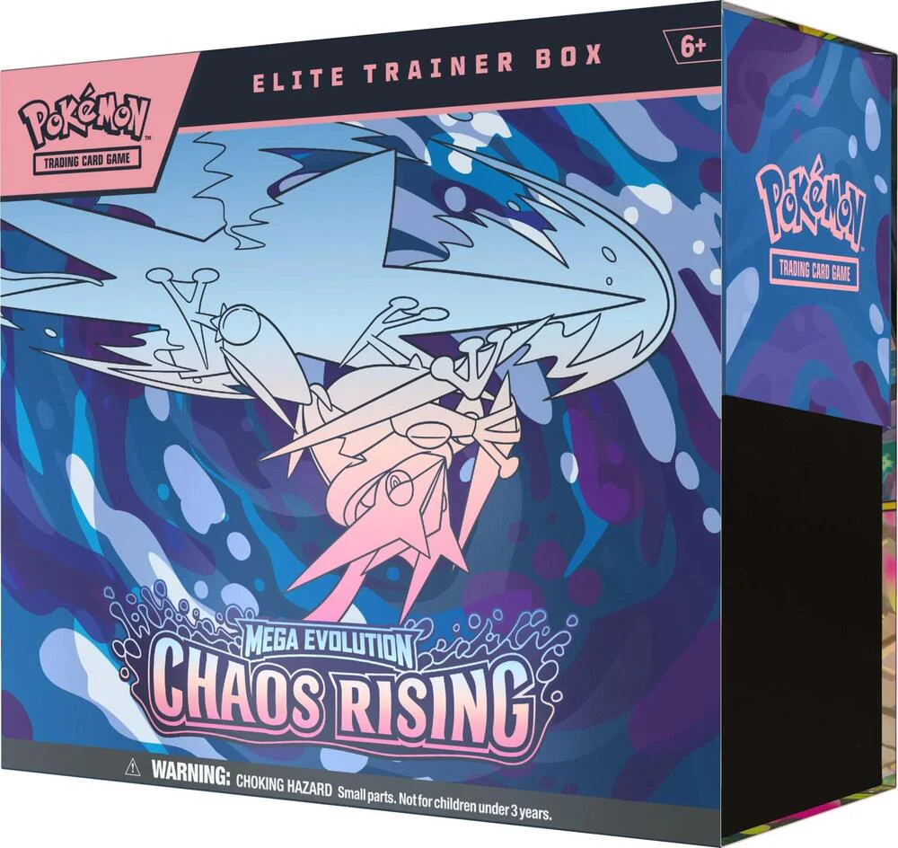 Chaos Rising Elite Trainer Box CASE - ME04: Chaos Rising (CRI) 10 ETBS double boxed