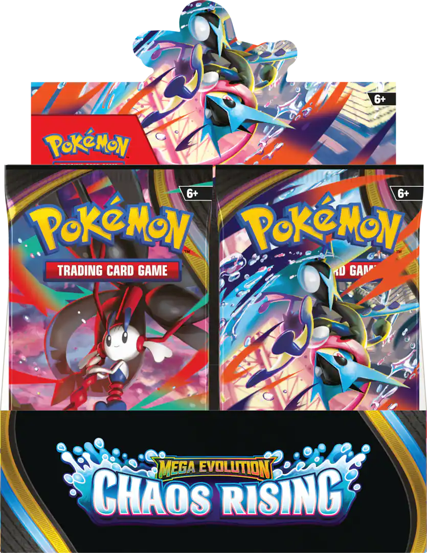 Pokémon - Trading Card Game: Mega Evolution - Chaos Rising Booster Box (36 Packs) ships in 1 week